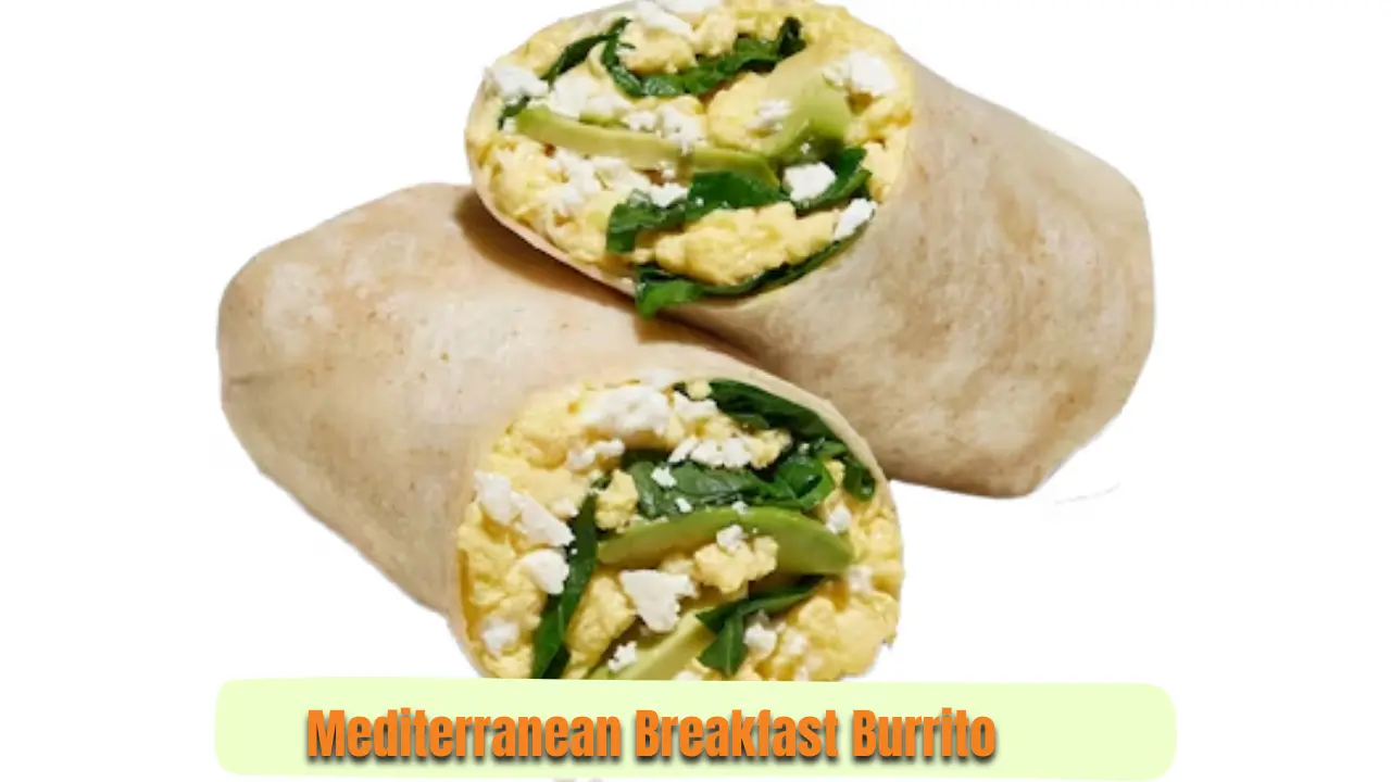 Salad and Go Mediterranean Breakfast Burrito